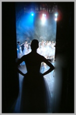 Waiting to go on. Royal Ballet