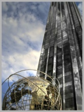 New York Trump Tower and Globe